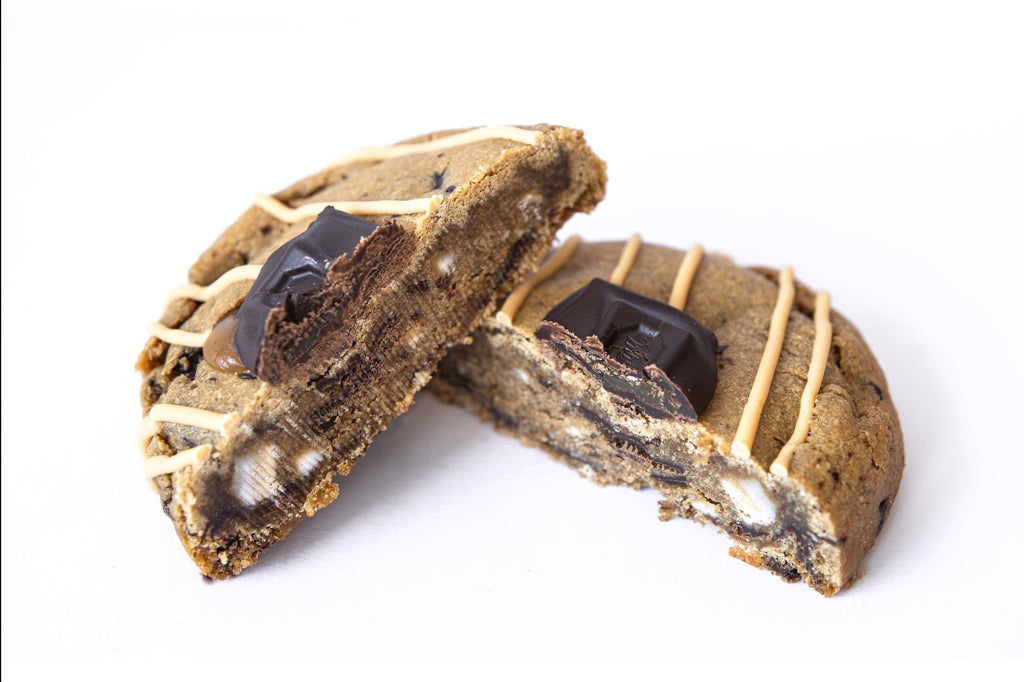 Dark Chocolate Salted Caramel Cookie