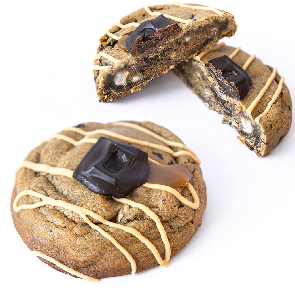 Dark Chocolate Salted Caramel Cookie